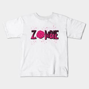 Zombie Brains Kids T-Shirt